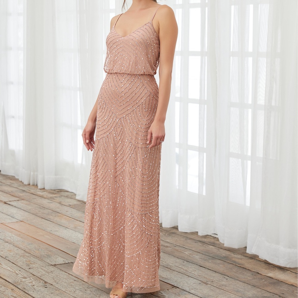 Adrianna Papell 40109 blush